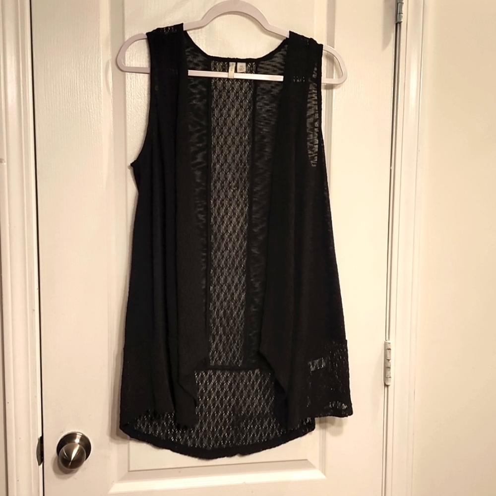C EST. 1946 Lace/Crochet Open Knit Cover Up